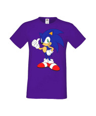 Мъжка Тениска Sega Sonic Tales Knuckles Sonic 005