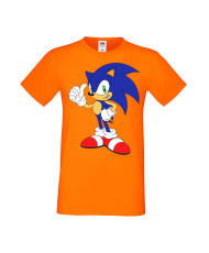 Мъжка Тениска Sega Sonic Tales Knuckles Sonic 005