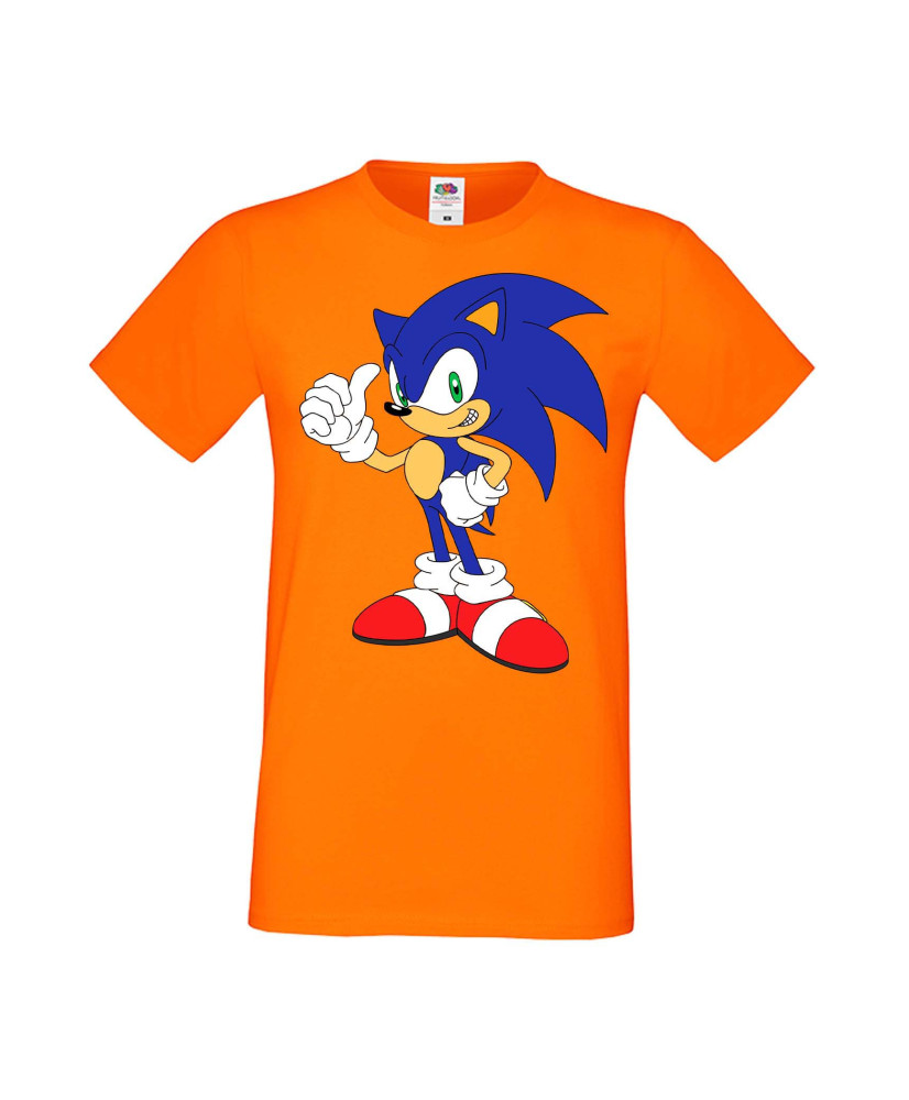 Мъжка Тениска Sega Sonic Tales Knuckles Sonic 005