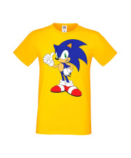 Мъжка Тениска Sega Sonic Tales Knuckles Sonic 005