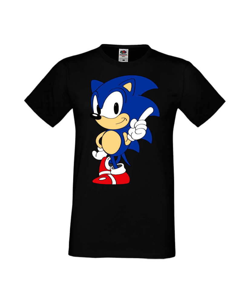Мъжка Тениска Sega Sonic Tales Knuckles Sonic 006
