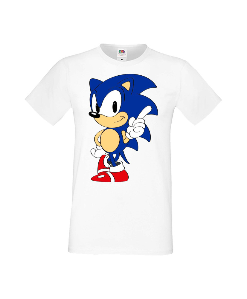 Мъжка Тениска Sega Sonic Tales Knuckles Sonic 006