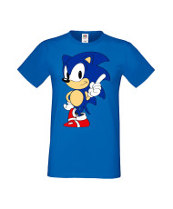Мъжка Тениска Sega Sonic Tales Knuckles Sonic 006