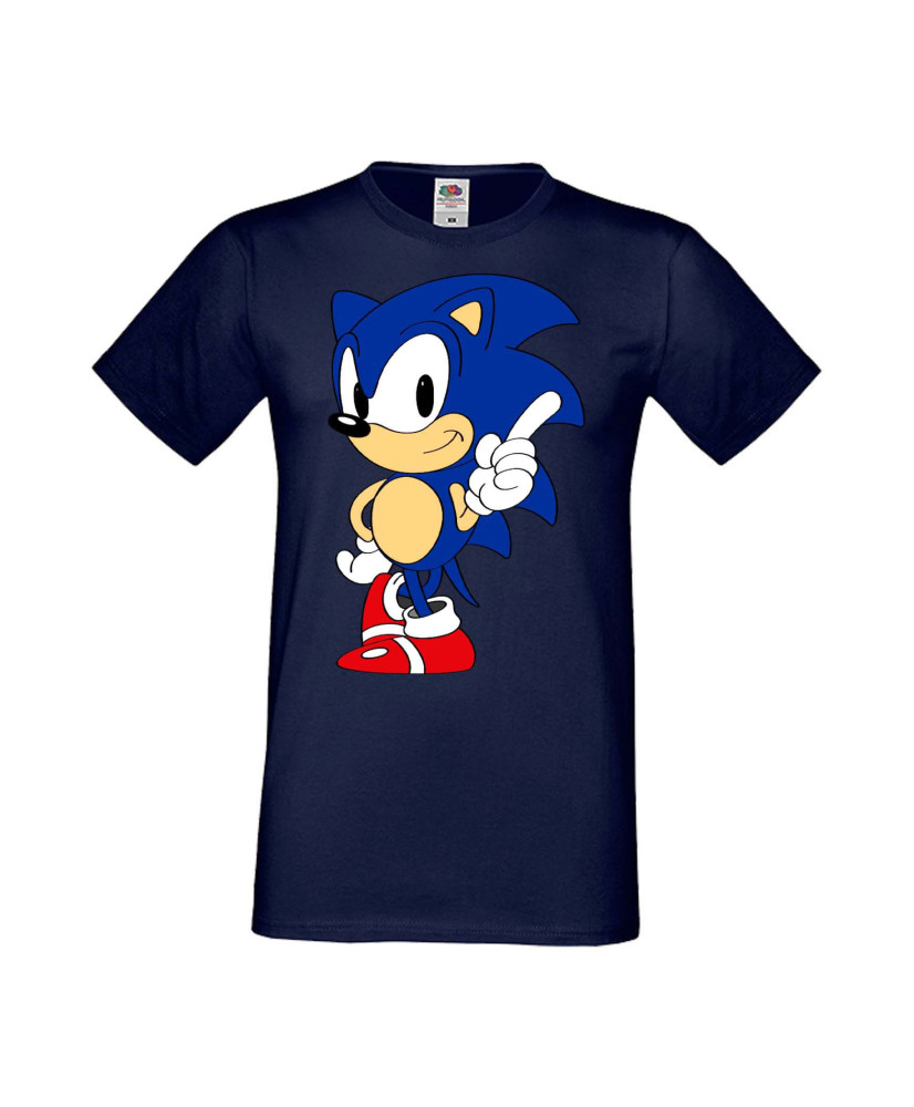 Мъжка Тениска Sega Sonic Tales Knuckles Sonic 006