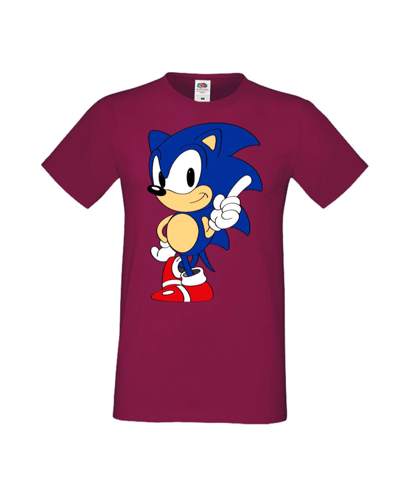 Мъжка Тениска Sega Sonic Tales Knuckles Sonic 006