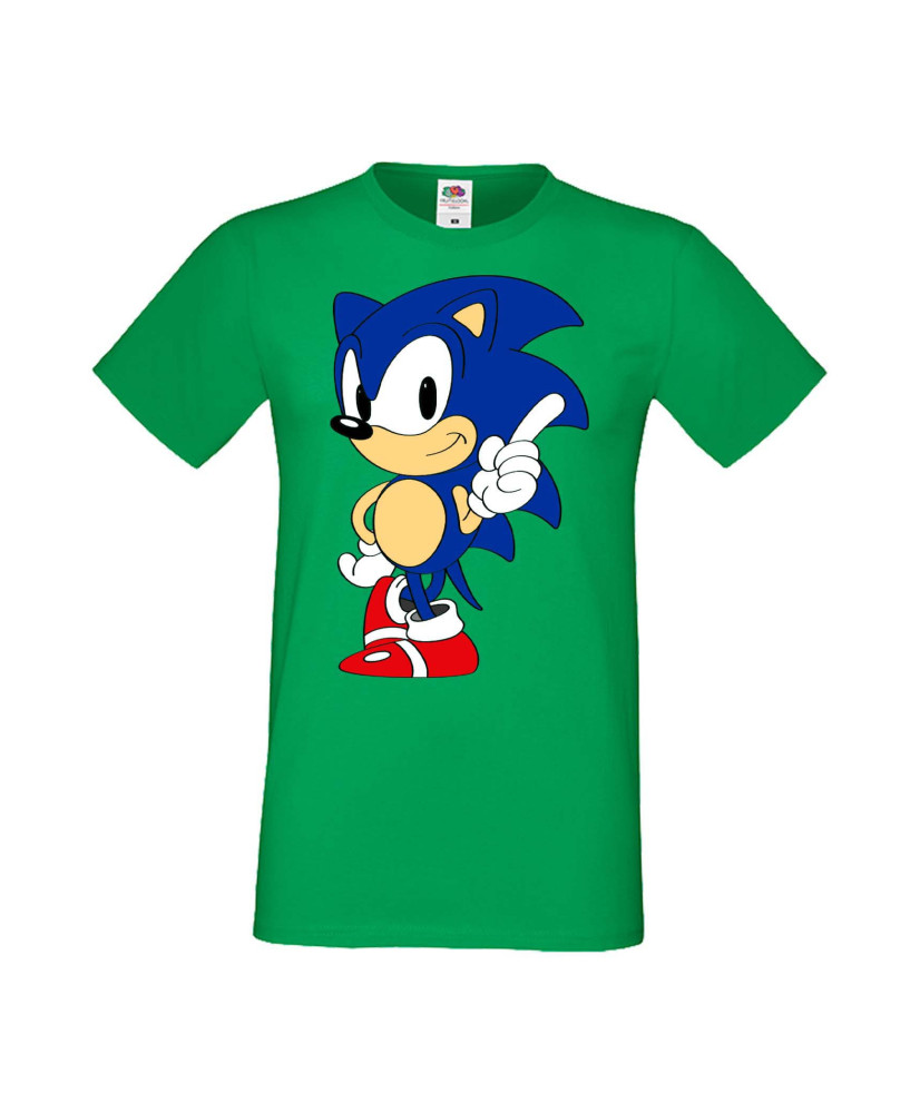 Мъжка Тениска Sega Sonic Tales Knuckles Sonic 006