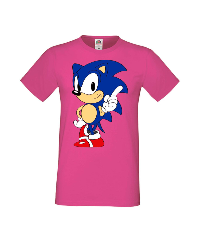 Мъжка Тениска Sega Sonic Tales Knuckles Sonic 006