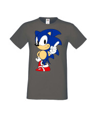 Мъжка Тениска Sega Sonic Tales Knuckles Sonic 006