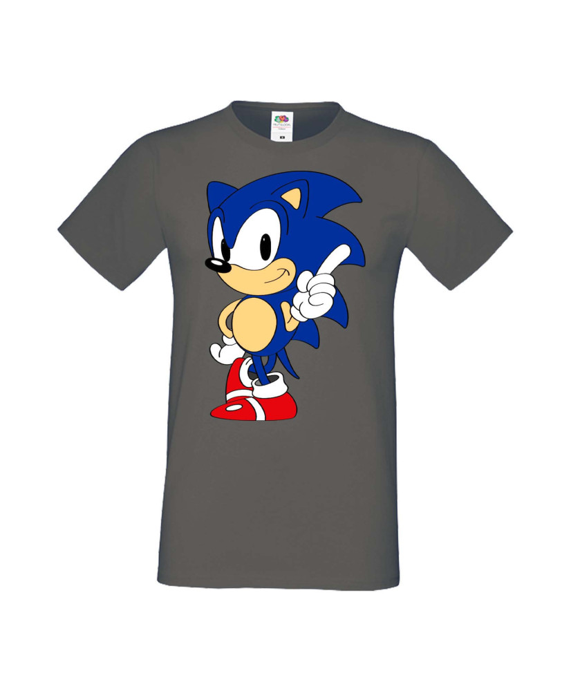 Мъжка Тениска Sega Sonic Tales Knuckles Sonic 006
