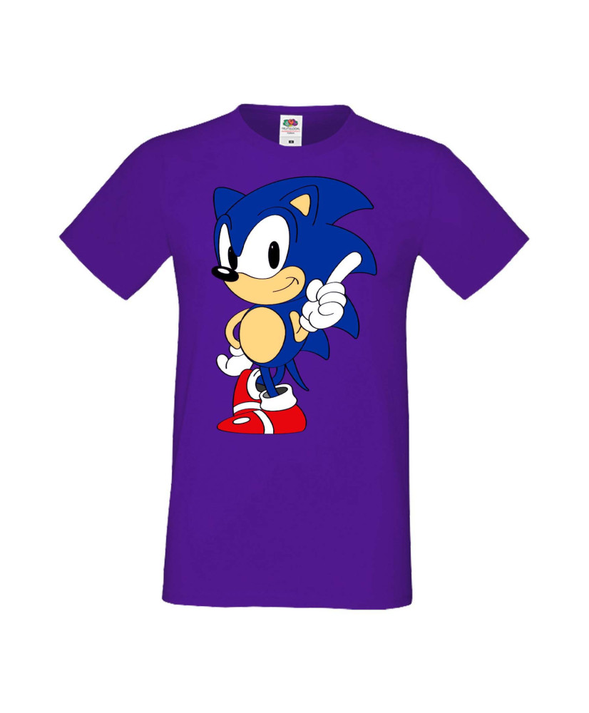 Мъжка Тениска Sega Sonic Tales Knuckles Sonic 006