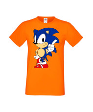 Мъжка Тениска Sega Sonic Tales Knuckles Sonic 006