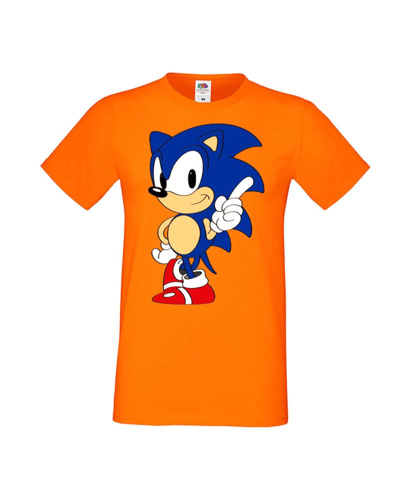 Мъжка Тениска Sega Sonic Tales Knuckles Sonic 006