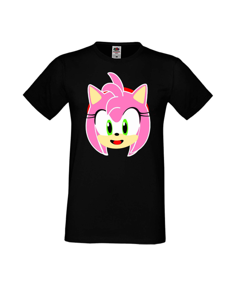 Мъжка Тениска Sega Sonic Tales Knuckles Sonic Amy