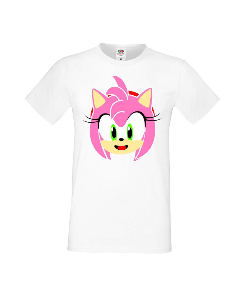 Мъжка Тениска Sega Sonic Tales Knuckles Sonic Amy