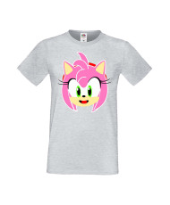 Мъжка Тениска Sega Sonic Tales Knuckles Sonic Amy