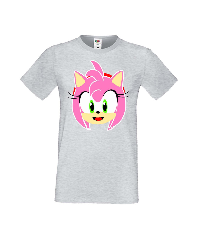 Мъжка Тениска Sega Sonic Tales Knuckles Sonic Amy