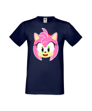 Мъжка Тениска Sega Sonic Tales Knuckles Sonic Amy