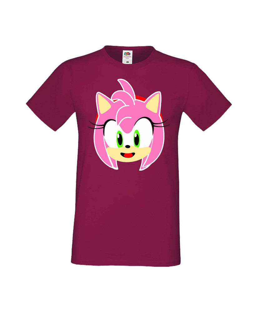 Мъжка Тениска Sega Sonic Tales Knuckles Sonic Amy
