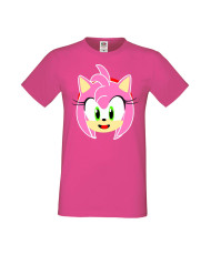 Мъжка Тениска Sega Sonic Tales Knuckles Sonic Amy