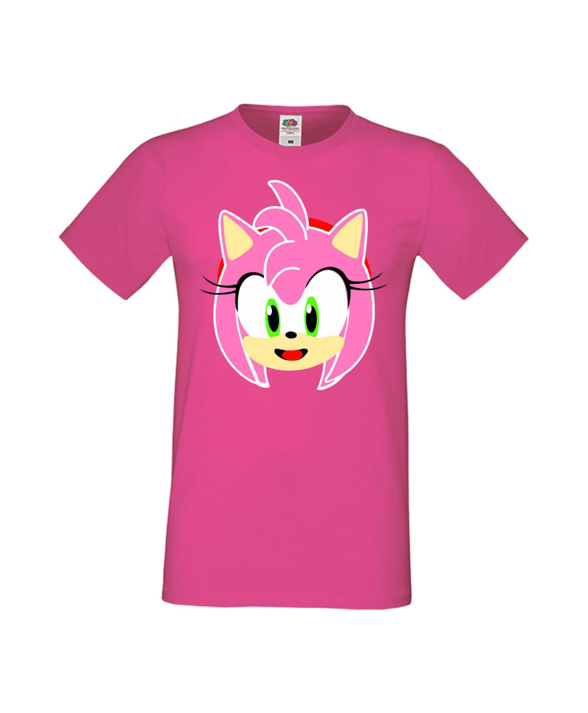 Мъжка Тениска Sega Sonic Tales Knuckles Sonic Amy