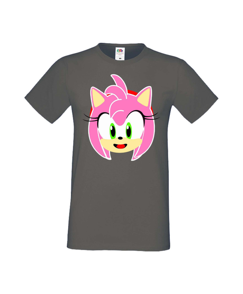 Мъжка Тениска Sega Sonic Tales Knuckles Sonic Amy