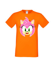Мъжка Тениска Sega Sonic Tales Knuckles Sonic Amy