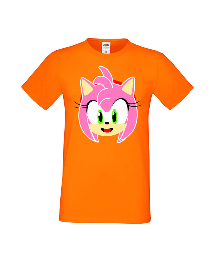 Мъжка Тениска Sega Sonic Tales Knuckles Sonic Amy