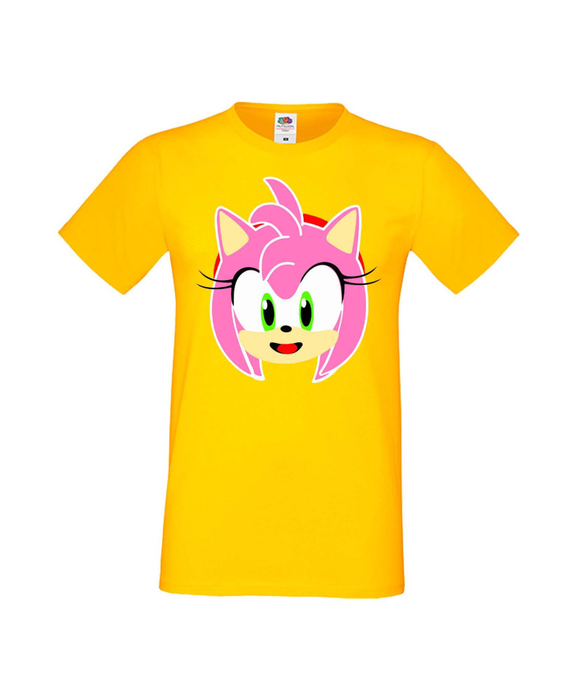 Мъжка Тениска Sega Sonic Tales Knuckles Sonic Amy