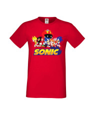 Мъжка Тениска Sega Sonic Tales Knuckles Sonic And Friends 002