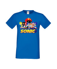 Мъжка Тениска Sega Sonic Tales Knuckles Sonic And Friends 002