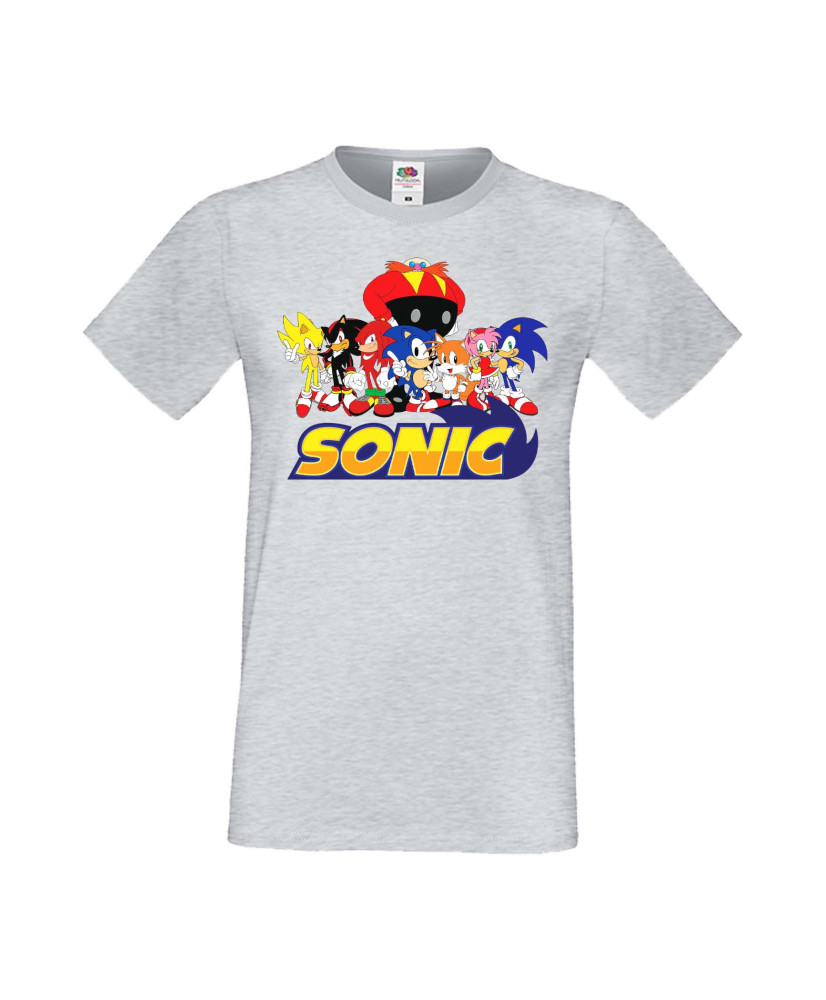 Мъжка Тениска Sega Sonic Tales Knuckles Sonic And Friends 002