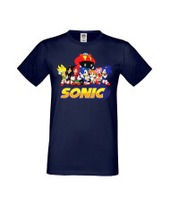 Мъжка Тениска Sega Sonic Tales Knuckles Sonic And Friends 002