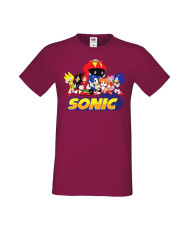 Мъжка Тениска Sega Sonic Tales Knuckles Sonic And Friends 002