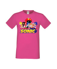 Мъжка Тениска Sega Sonic Tales Knuckles Sonic And Friends 002