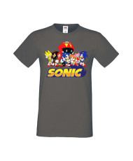 Мъжка Тениска Sega Sonic Tales Knuckles Sonic And Friends 002