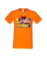 Мъжка Тениска Sega Sonic Tales Knuckles Sonic And Friends 002