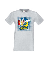 Мъжка Тениска Sega Sonic Tales Knuckles Sonic Super Sonic 005