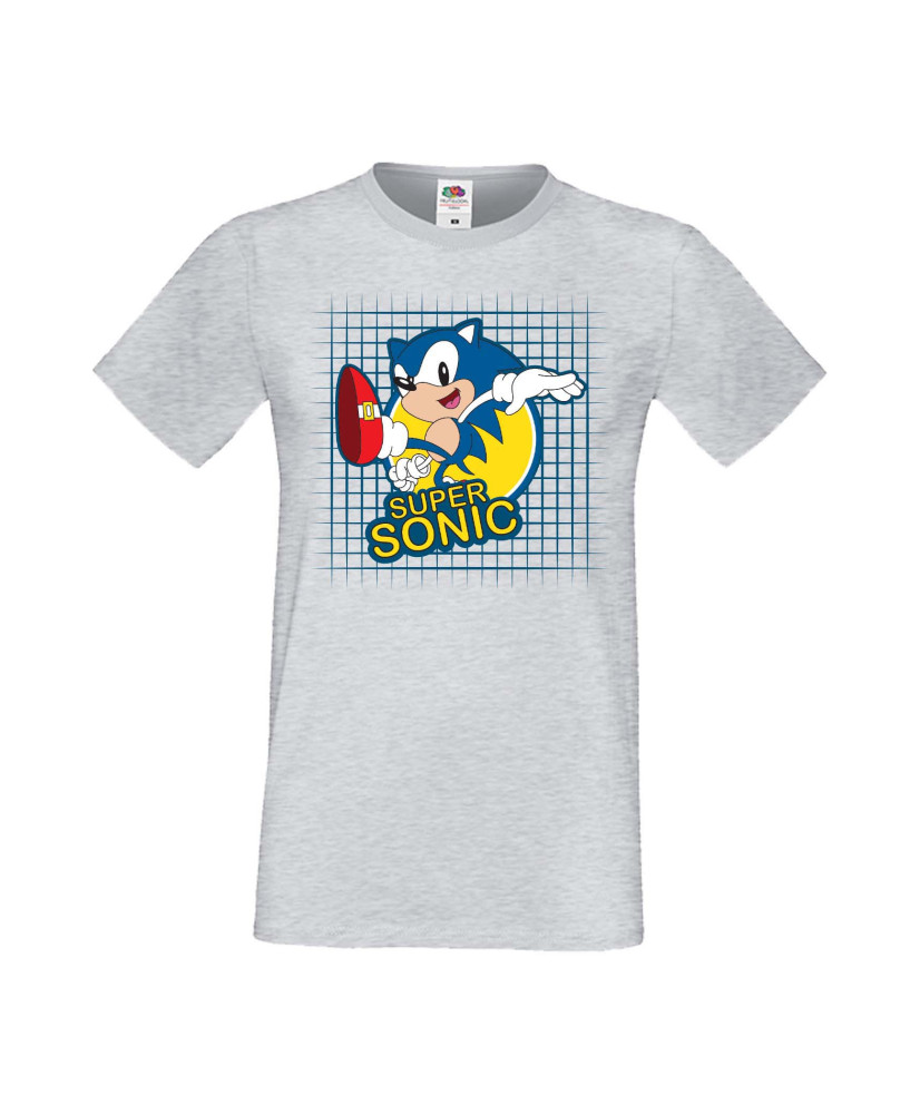 Мъжка Тениска Sega Sonic Tales Knuckles Sonic Super Sonic 005
