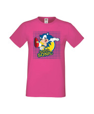 Мъжка Тениска Sega Sonic Tales Knuckles Sonic Super Sonic 005