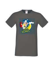 Мъжка Тениска Sega Sonic Tales Knuckles Sonic Super Sonic 005