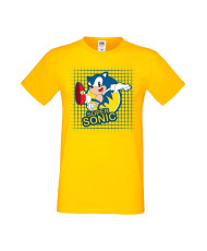 Мъжка Тениска Sega Sonic Tales Knuckles Sonic Super Sonic 005