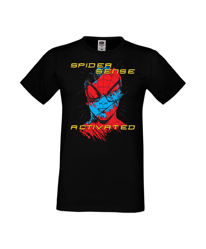 Мъжка Тениска Spiderman Spiderman Spider Sense Activated