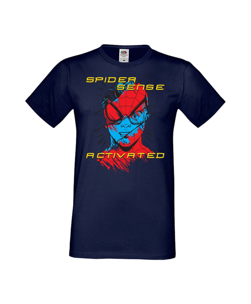 Мъжка Тениска Spiderman Spiderman Spider Sense Activated