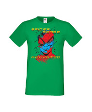Мъжка Тениска Spiderman Spiderman Spider Sense Activated