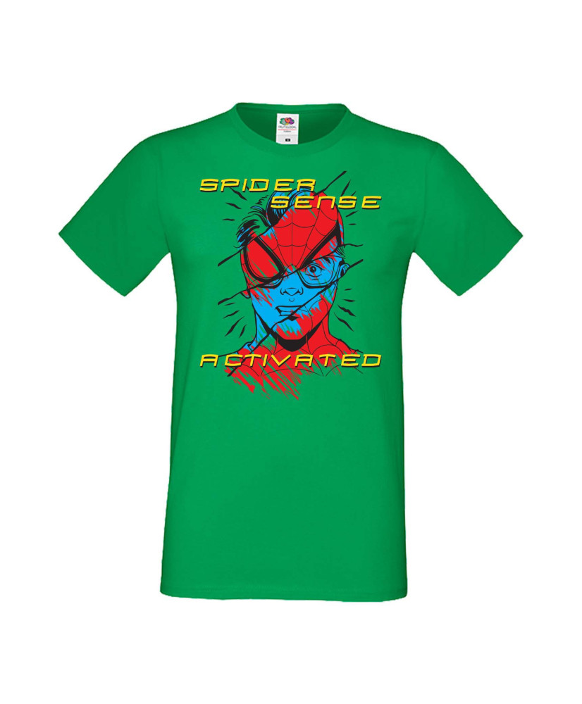 Мъжка Тениска Spiderman Spiderman Spider Sense Activated