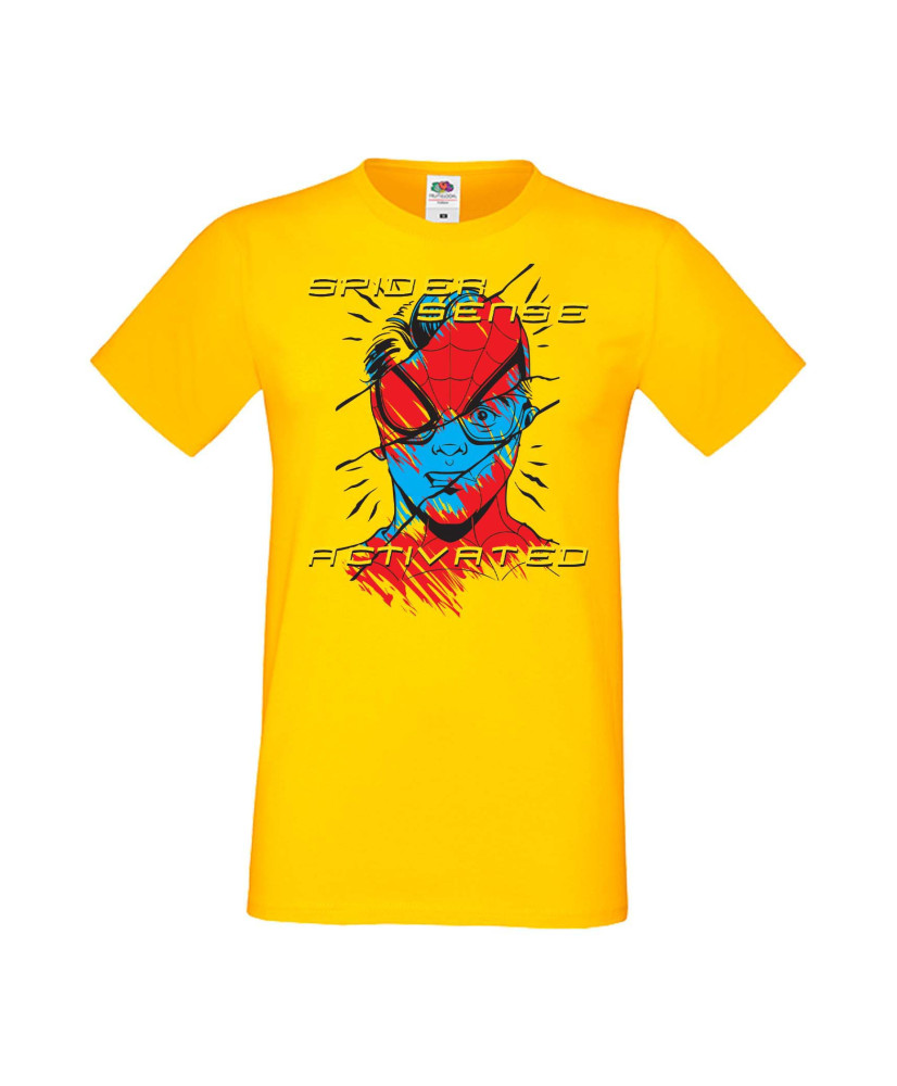 Мъжка Тениска Spiderman Spiderman Spider Sense Activated
