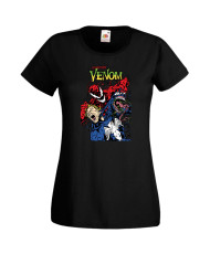 Дамска Тениска Марвел Комикси Venom, Carnage, Spiderman, Marvel Comics, Monsters