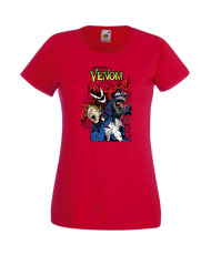 Дамска Тениска Марвел Комикси Venom, Carnage, Spiderman, Marvel Comics, Monsters