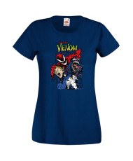 Дамска Тениска Марвел Комикси Venom, Carnage, Spiderman, Marvel Comics, Monsters