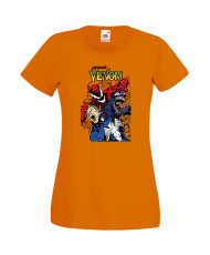 Дамска Тениска Марвел Комикси Venom, Carnage, Spiderman, Marvel Comics, Monsters
